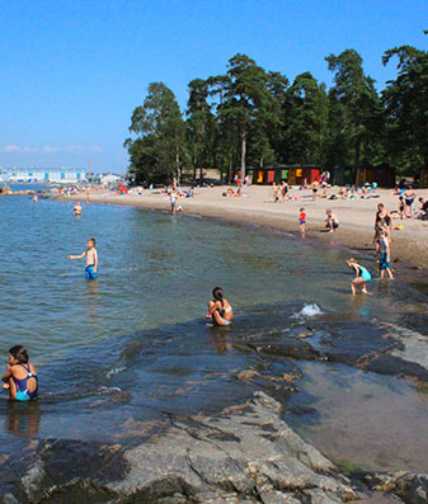 Pihlajasaari Beach